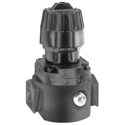 Wilkerson R16 Series Modular Regulator, Port Sizes 1/4, 3/8, 1/2; Flows to 88 SCFM